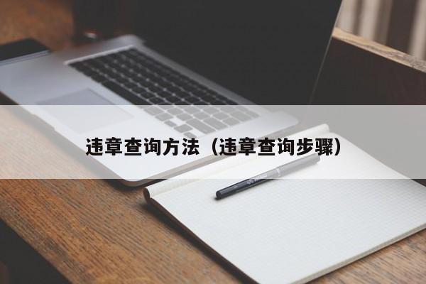 违章查询方法（违章查询步骤）