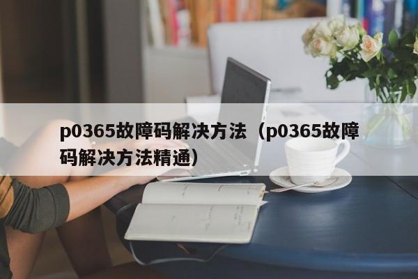p0365故障码解决方法（p0365故障码解决方法精通）