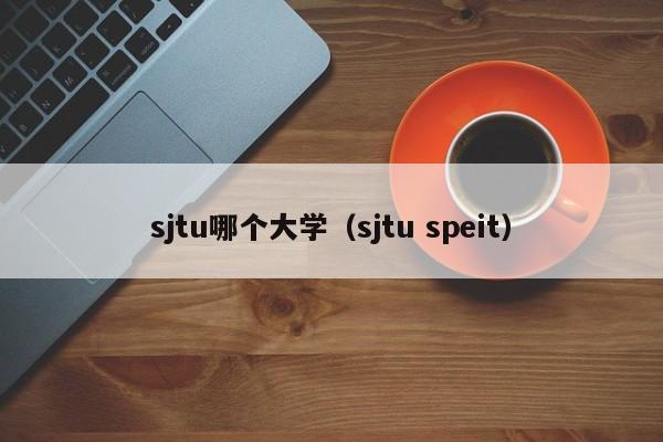 sjtu哪个大学（sjtu speit）