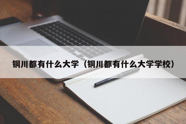 铜川都有什么大学（铜川都有什么大学学校）