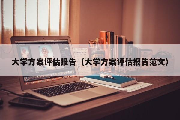 大学方案评估报告（大学方案评估报告范文）