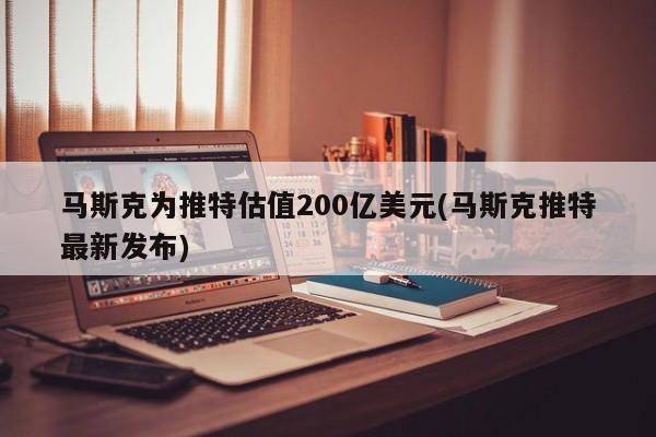 马斯克为推特估值200亿美元(马斯克推特最新发布)